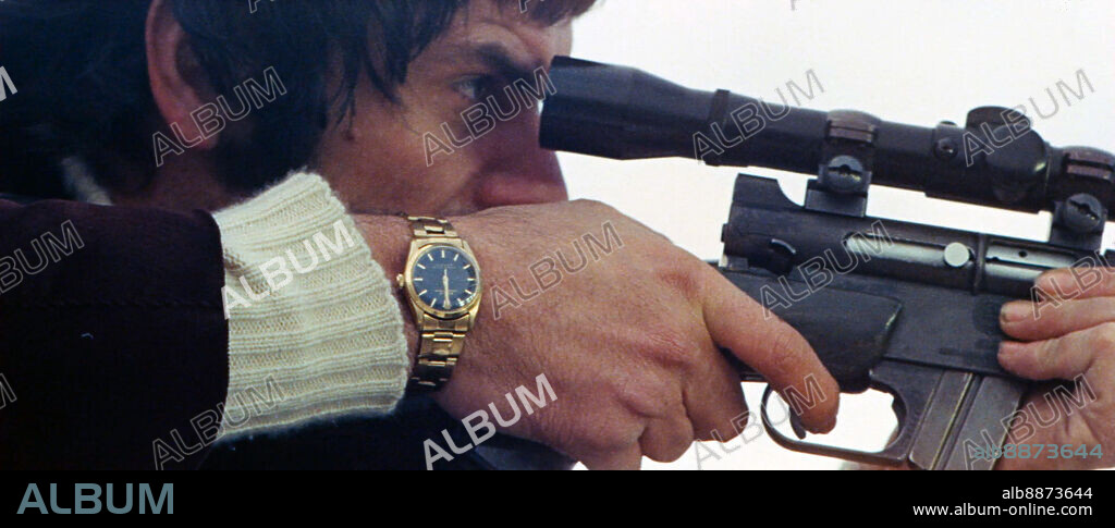 TOMAS MILIAN in DER TODESENGEL, 1971 (LA VITTIMA DESIGNATA), unter der Regie von MAURIZIO LUCIDI. Copyright Produzioni Cinematografiche Europee (P.C.E.).