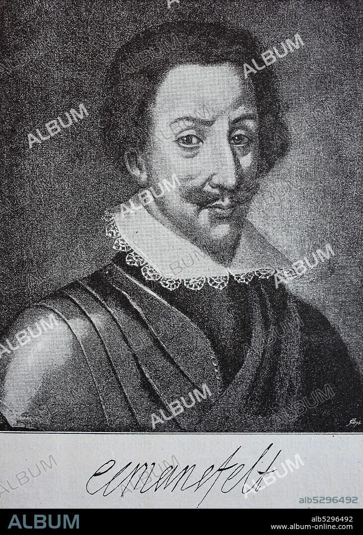 Count Peter Ernst II von Mansfeld, mostly Ernst von Mansfeld, 1580 - 1626, was an important mercenary and military leader in the early years of the Thirty Years War.