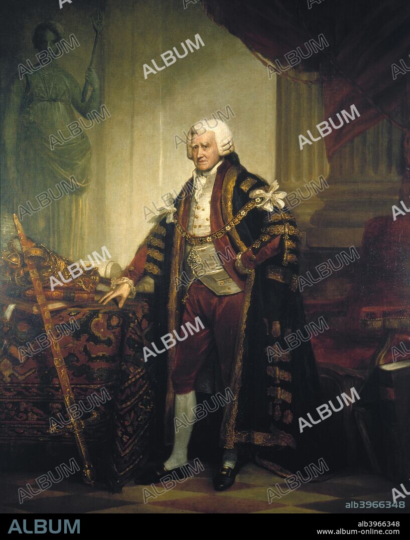 'Alderman John Boydell', 1801. Boydell (1720-1804) was Alderman, Sheriff and Lord Mayor of London. An engraver by profession he made the first major bequest to the Guildhall collection, giving twenty-four oil paintings.