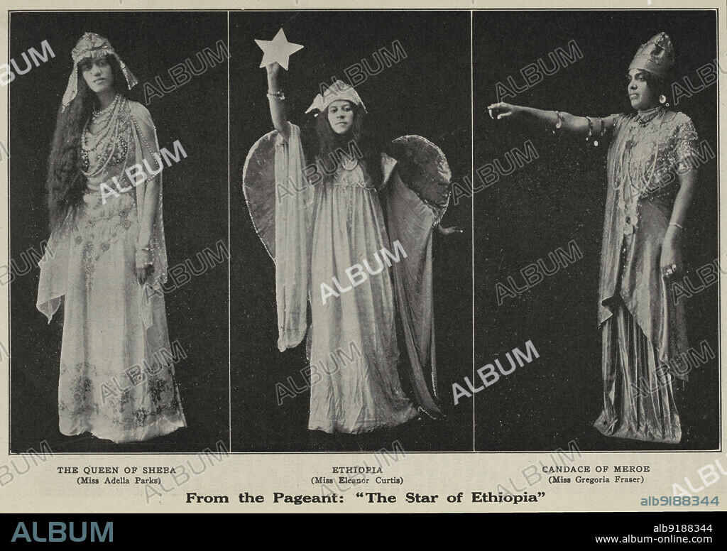 From the pageant: "The star of Ethiopia", 1915-12.