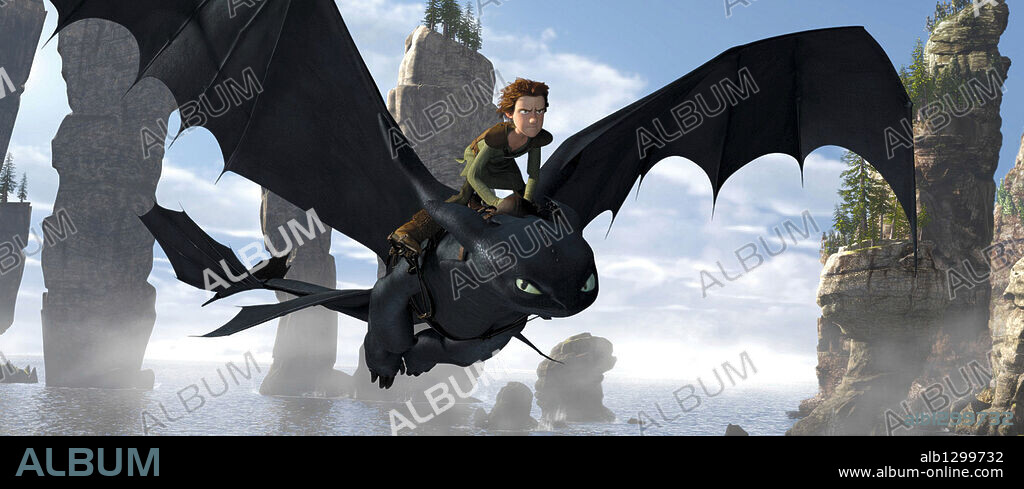 COMO ENTRENAR A TU DRAGON, 2010 (HOW TO TRAIN YOUR DRAGON), dirigida por CHRIS SANDERS y DEAN DEBLOIS. Copyright DREAMWORKS/MAD HATTER ENTERTAINMENT/MAD HATTER FILMS/VERTIGO.