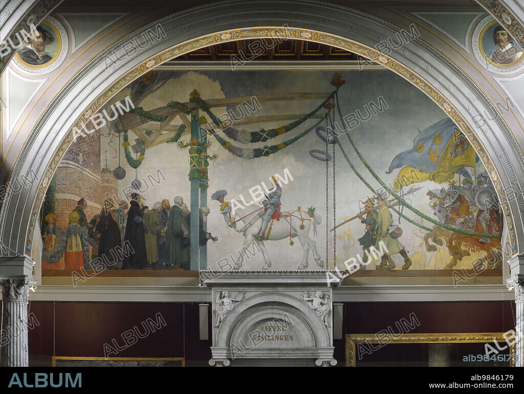 The Entry of King Gustav Vasa of Sweden into Stockholm, 1523, 1908.