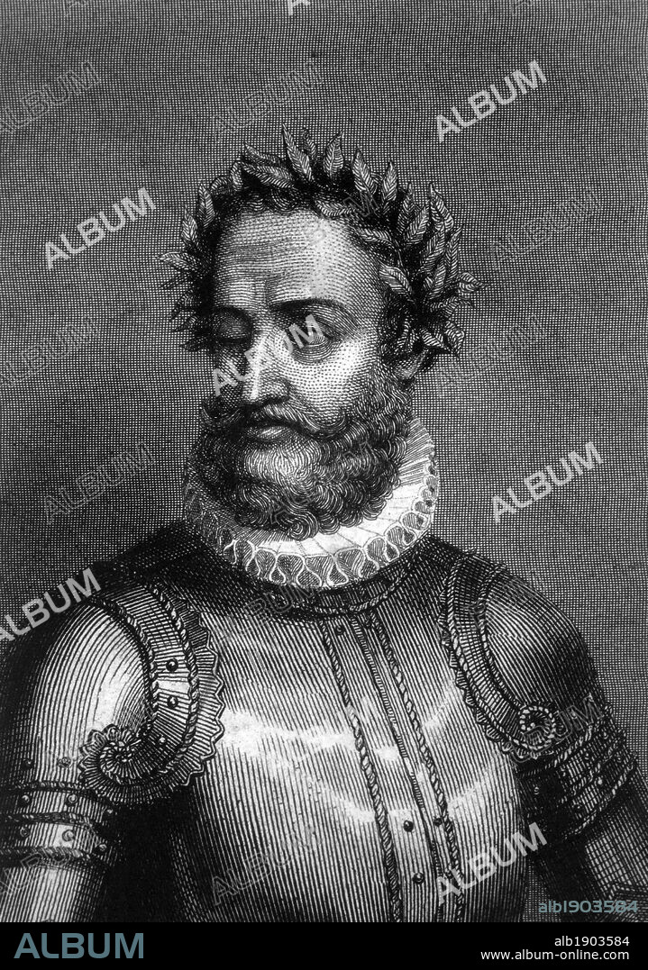 Luis Vaz de Camoes, escritor y poeta portugués.