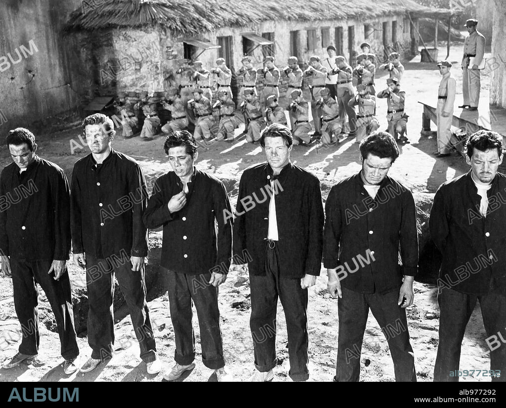 PRISONER OF WAR, 1954, directed by ANDREW MARTON. Copyright M.G.M.