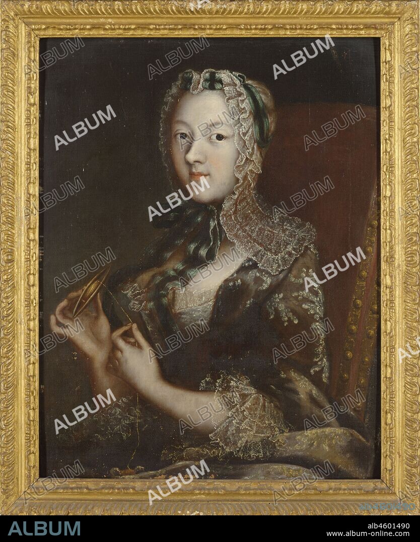 ANONYMOUS. Christine Henriette of Hesse-Rotenburg (1717-1778), Princess of Carignan.