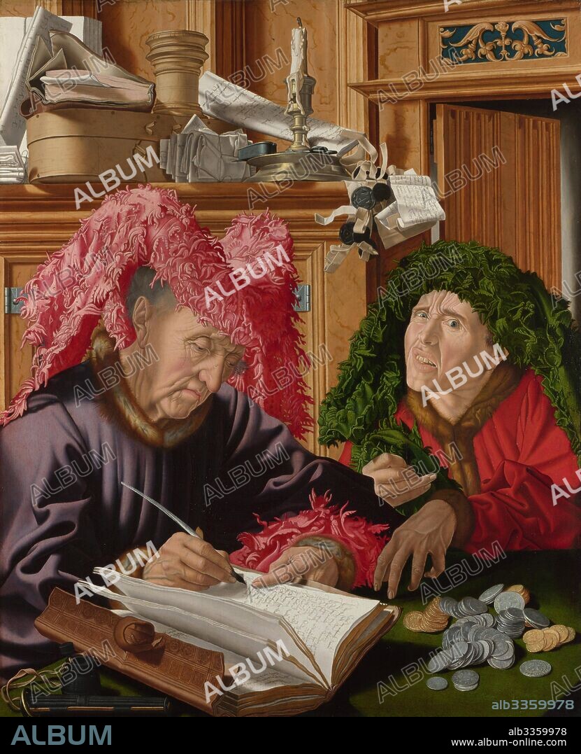 MARINUS VAN REYMERSWAELE. Two Tax Gatherers.
