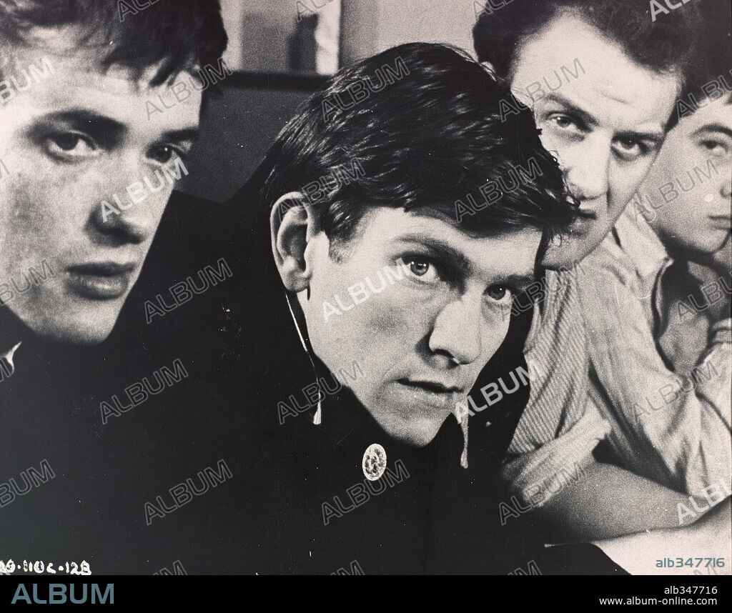 JAMES BOLAN, JOHN THAW and TOM COURTENAY in THE LONELINESS OF THE LONG DISTANCE RUNNER, 1962, directed by TONY RICHARDSON. Copyright WOODFALL.