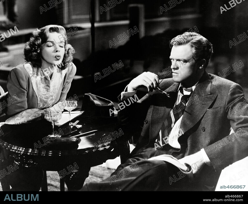 JUDY GARLAND and VAN HEFLIN in PRESENTING LILY MARS, 1943, directed by NORMAN TAUROG. Copyright M.G.M.