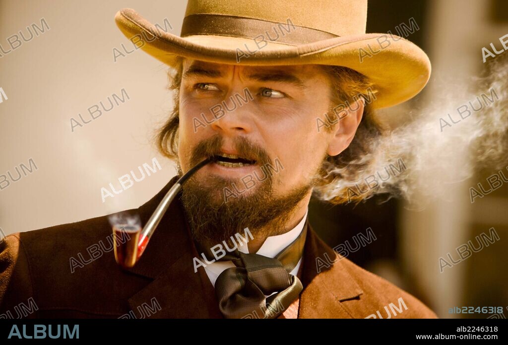 di caprio. Leonardo DiCaprio en DJANGO DESENCADENADO, 2012 (DJANGO UNCHAINED), dirigida por QUENTIN TARANTINO. Copyright COLUMBIA PICTURES.