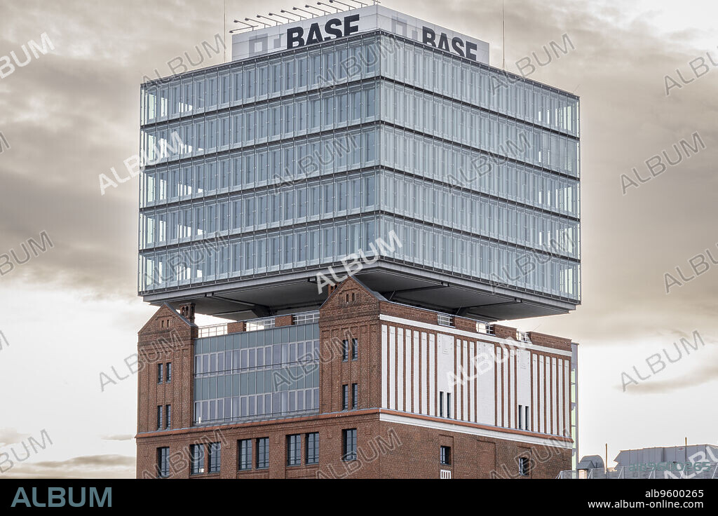 BASF Services Europe GmbH office building in the Friedrichshain area, Berlin, Federal Republic of Germany.