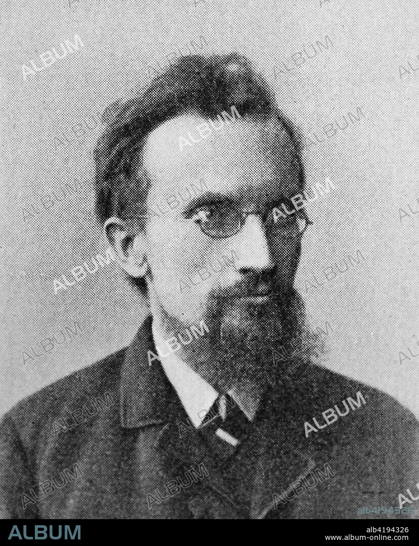 Wladimir Peter Koeppen, 25 September 1846 - 22 June 1940, was a Russian-German geographer, meteorologist, climatologist and botanist., Reproduction of a photo/image from the year 1890, digital improved.