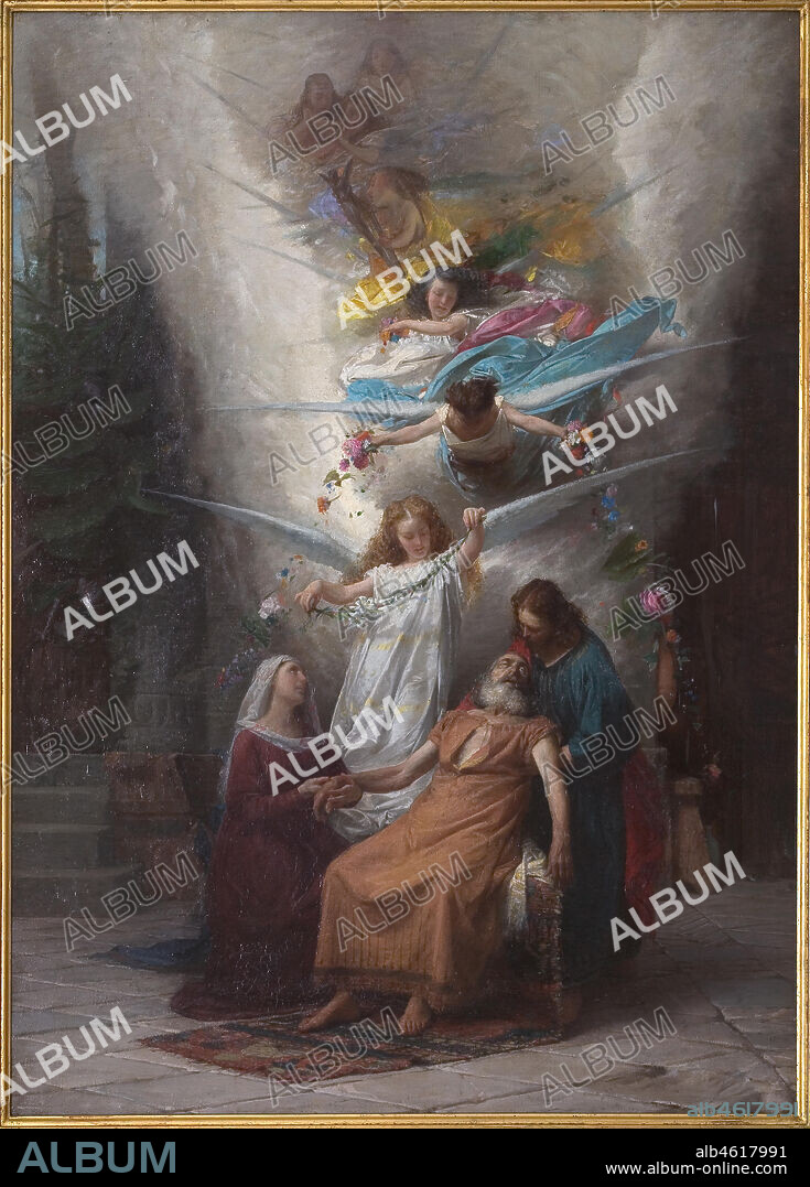 Assicoop - Unipol Collection: Giovanni Muzzioli (1854 - 1894), "St. Joseph's Passage", 1875, oil on canvas.