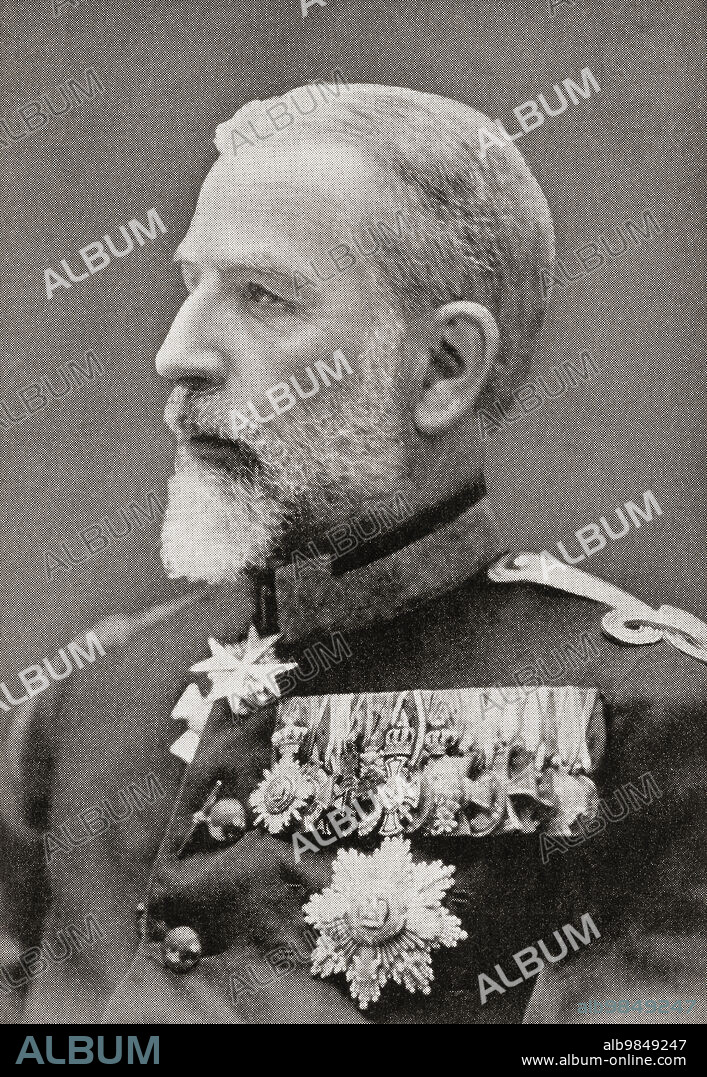 Carol I, 1839 Ã¢â‚¬â€œ 1914, born Prince Karl of Hohenzollern-Sigmaringen. Ruler of Romania. From Hutchinson's History of the Nations, published 1915.