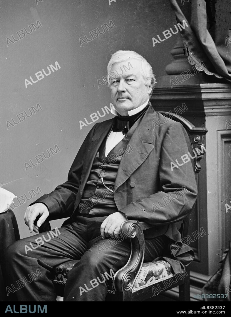 Pres. Millard Fillmore, between 1855 and 1865. [Politician, lawyer: 13th president of the United States].