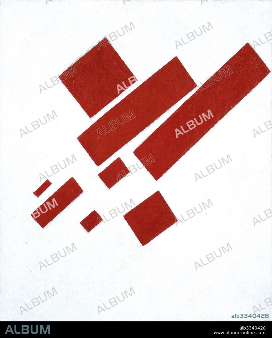 KASIMIR SEVERINOVICH MALEVICH. Suprematist Painting (Eight Red Rectangles).