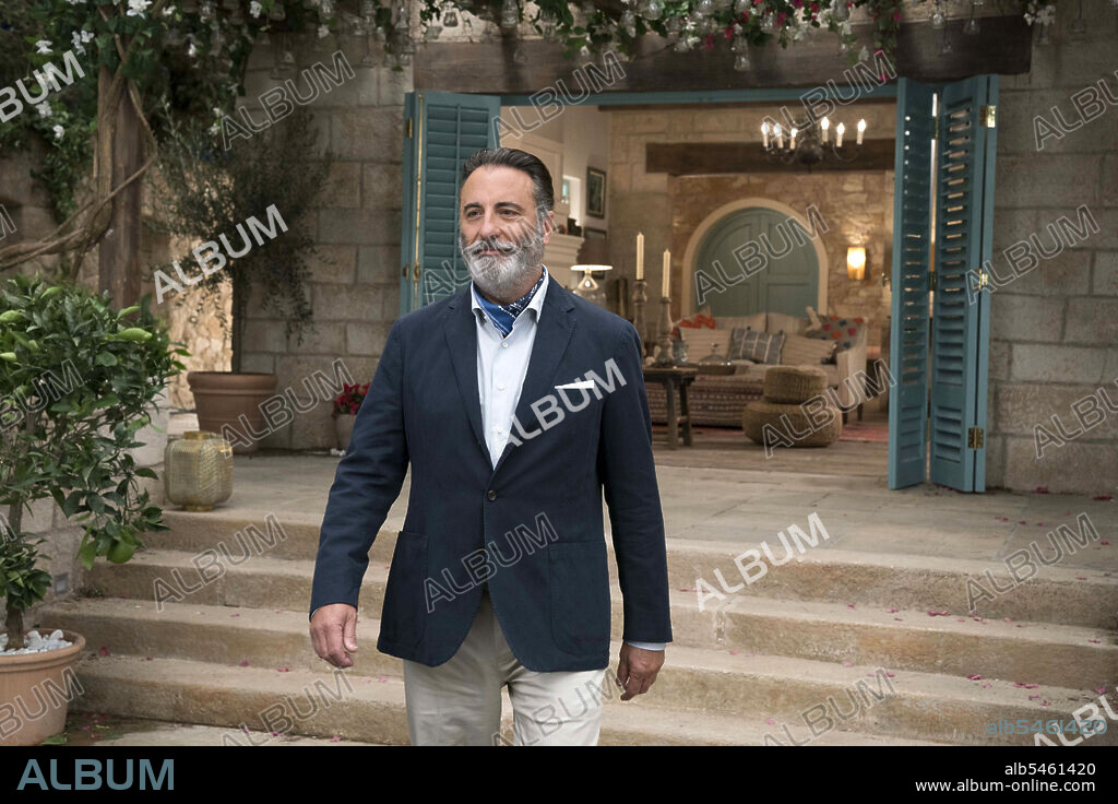 ANDY GARCIA en MAMMA MIA! UNA Y OTRA VEZ, 2018 (MAMMA MIA! HERE WE GO AGAIN), dirigida por OL PARKER. Copyright Legendary Entertainment/Universal.