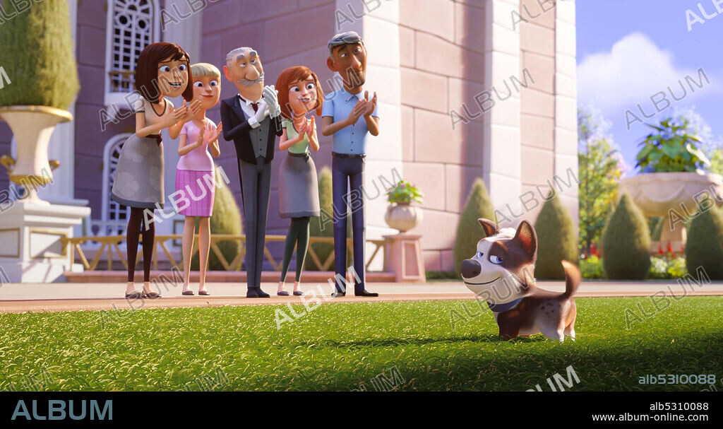 TRASTO. DE LA MANSION A LA CALLE, 2019 (TROUBLE), dirigida por KEVIN JOHNSON. Copyright VANGUARD ANIMATION.