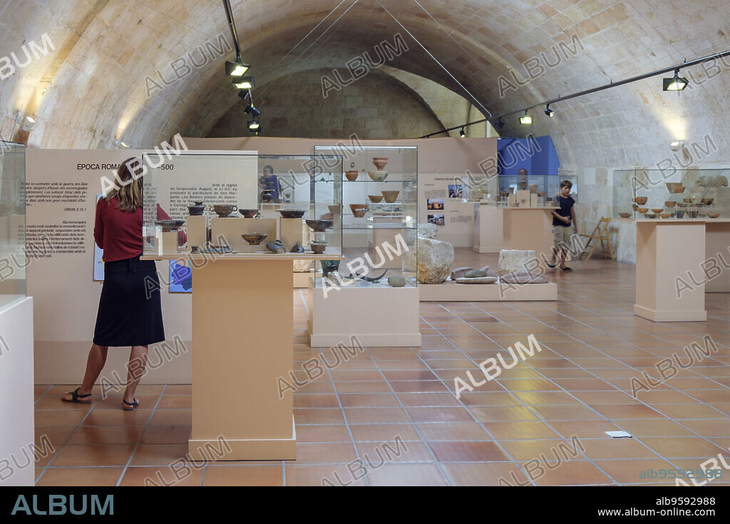 Municipal Museum of Ciutadella,. Bastió de sa Font, Ciutadella, Menorca,balearic islands, Spain.