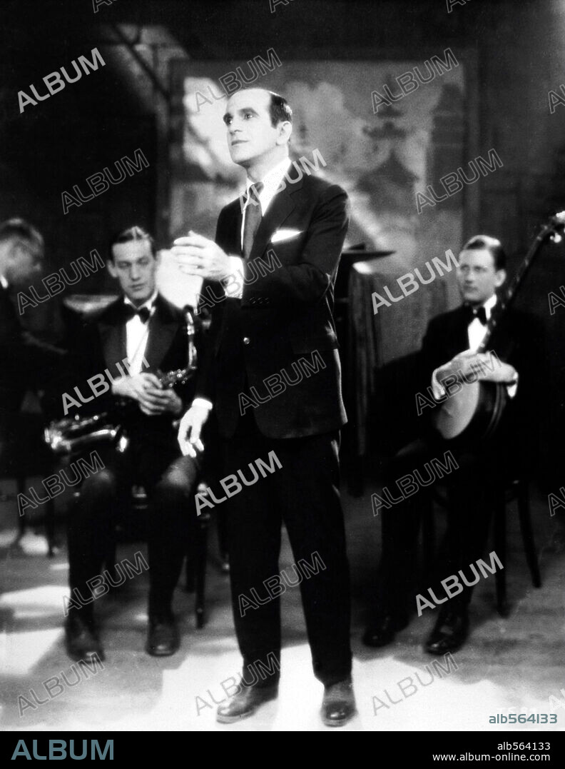 AL JOLSON dans THE JAZZ SINGER, 1927, réalisé par ALAN CROSLAND. Copyright WARNER BROTHERS.