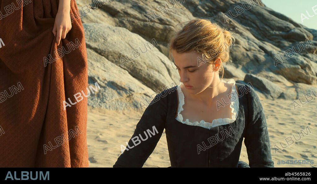 ADELE HAENEL en RETRATO DE UNA MUJER EN LLAMAS, 2019 (PORTRAIT DE LA JEUNE FILLE EN FEU), dirigida por CELINE SCIAMMA. Copyright LILES FILMS/ARTE FRANCE CINEMA/HOLD UP FILMS.