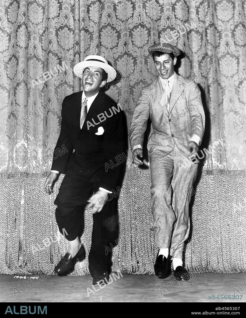DEAN MARTIN and JERRY LEWIS in THE STOOGE, 1952, directed by DARRYL F. ZANUCK and NORMAN TAUROG. Copyright PARAMOUNT PICTURES.