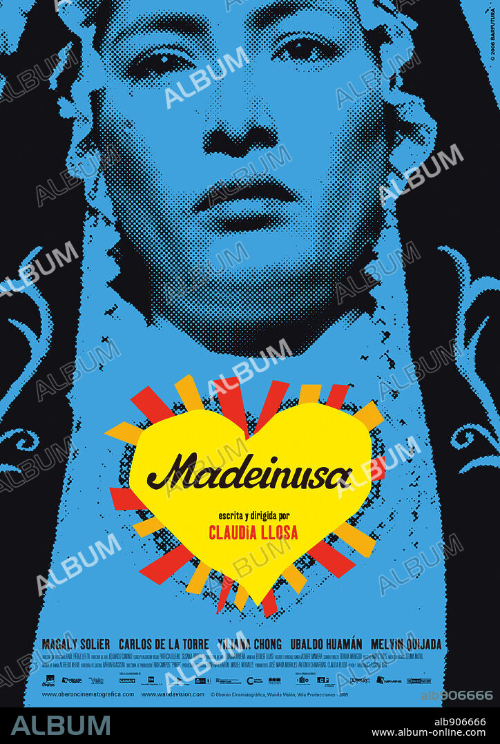 Poster de MADEINUSA, 2006, dirigida por CLAUDIA LLOSA. Copyright WANDA VISION.