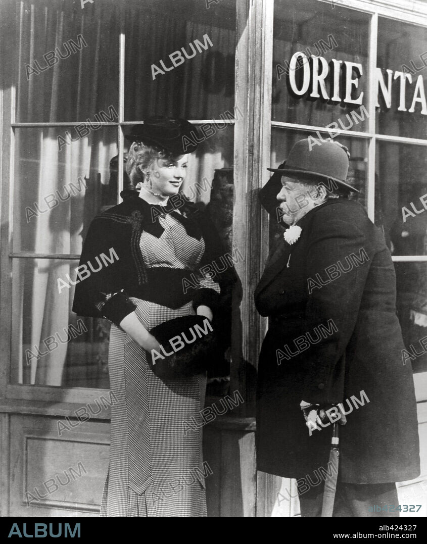 NORMA JEAN BAKER and CHARLES LAUGHTON. CHARLES LAUGHTON and MARILYN MONROE in O. HENRY'S FULL HOUSE, 1952, directed by HENRY HATHAWAY, HENRY KING, HENRY KOSTER, HOWARD HAWKS and JEAN NEGULESCO. Copyright 20TH CENTURY FOX.