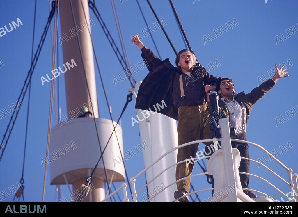 DANNY NUCCI and Leonardo DiCaprio in TITANIC, 1997, directed by JAMES CAMERON. Copyright PARAMOUNT/20TH CENTURY FOX.