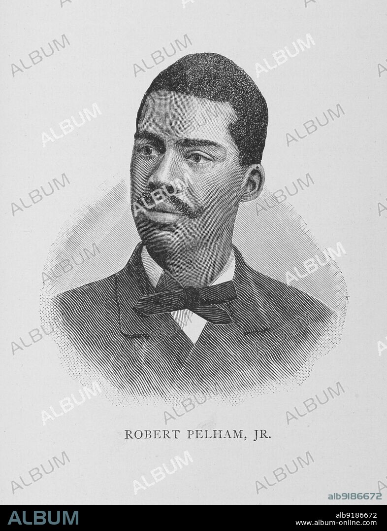 Robert Pelham, Jr., 1887. African-American journalist, civil rights activist and civil servant; editor of the 'Washington Tribune' newspaper, member of the National Afro-American League and the American Negro Academy. From "Men of Mark: Eminent, Progressive and Rising" by William J. Simmons.