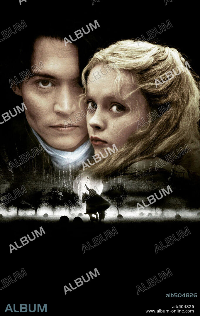 Poster of SLEEPY HOLLOW, 1999, directed by TIM BURTON. Copyright MANDALAY PICTURES.