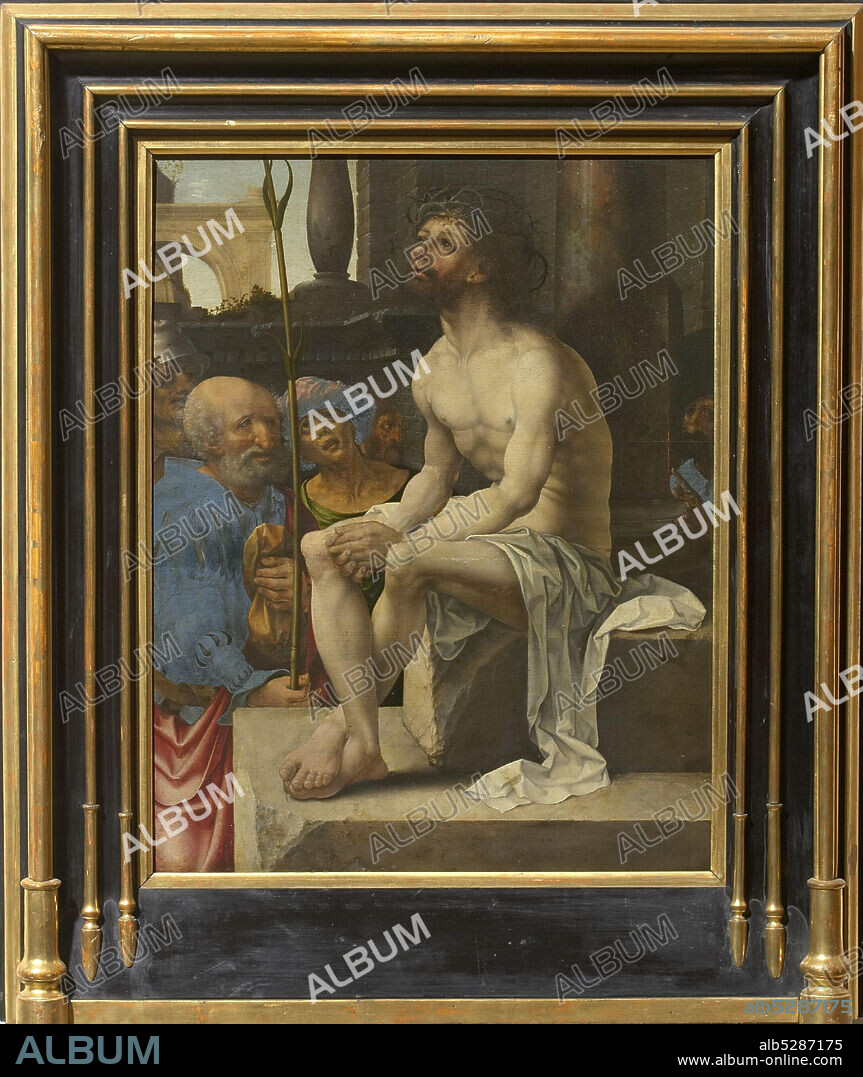 JAN GOSSAERT. The Mocking of Christ.