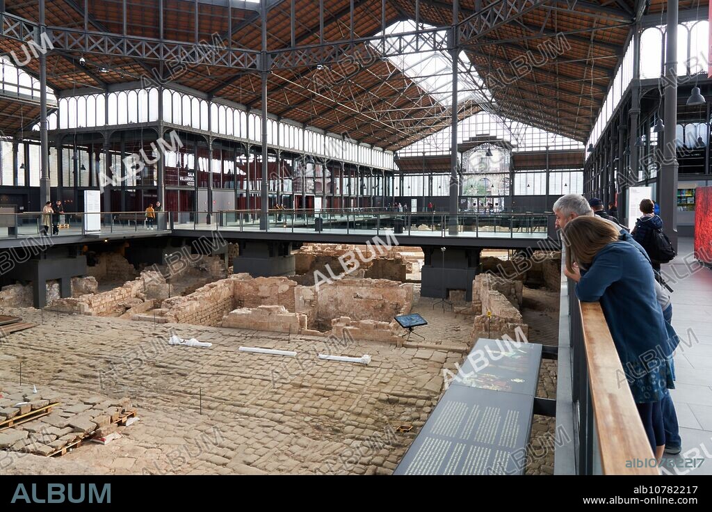 El Born Centro de Cultura y Memoria, Plaza Comercial, Barcelona, Catalonia, Spain.