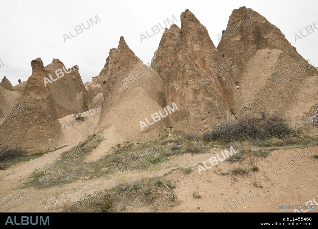 Devrent Valley rock formations, Cappadocia, Turkey.