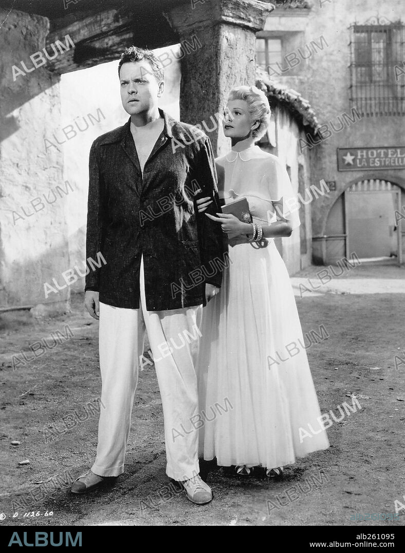ORSON WELLES y RITA HAYWORTH en LA DAMA DE SHANGHAI, 1947 (THE LADY FROM SHANGHAI), dirigida por ORSON WELLES. Copyright COLUMBIA PICTURES.