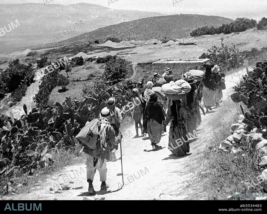 The 1948 Palestinian exodus, known in Arabic as the Nakba (Arabic: an-Nakbah, lit.'catastrophe'), occurred when more than 700,000 Palestinian Arabs fled or were expelled from their homes, during the 1947–1948 Civil War in Mandatory Palestine and the 1948 Arab–Israeli War. The exact number of refugees is a matter of dispute, but around 80 percent of the Arab inhabitants of what became Israel (50 percent of the Arab total of Mandatory Palestine) left or were expelled from their homes. Later in the war, Palestinians were forcibly expelled as part of 'Plan Dalet' in a policy of 'ethnic cleansing'.