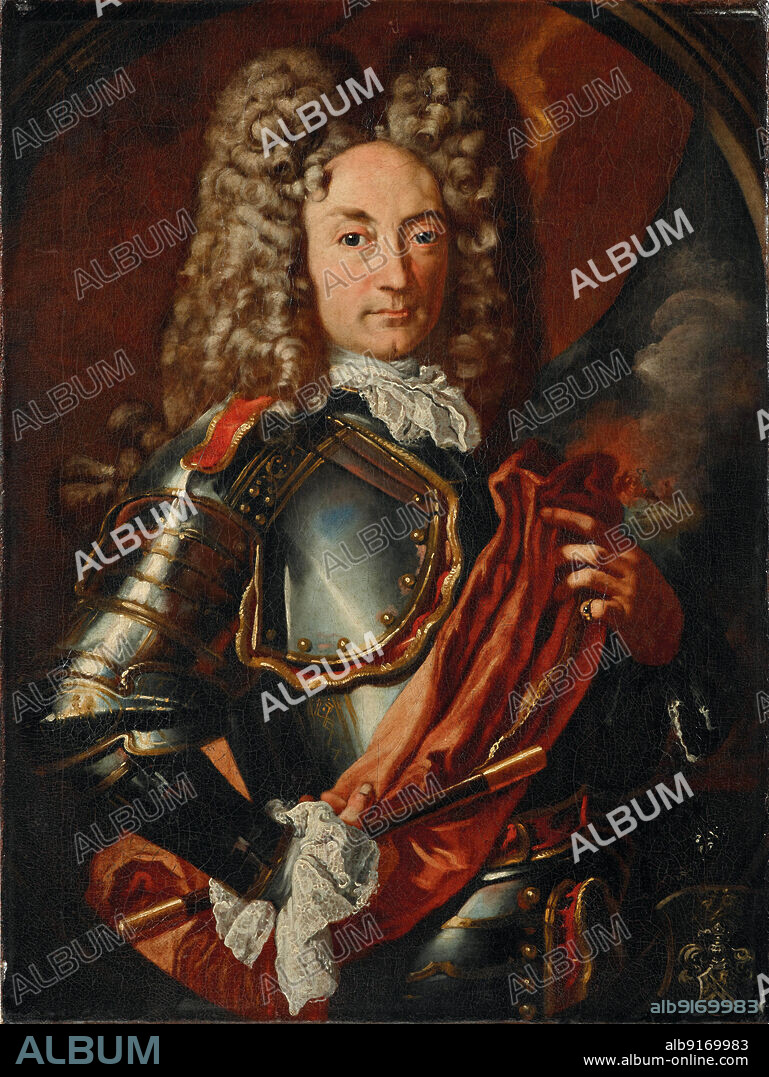 FRANCESCO SOLIMENA. Portrait of Annibale Marchese (1686-1753).