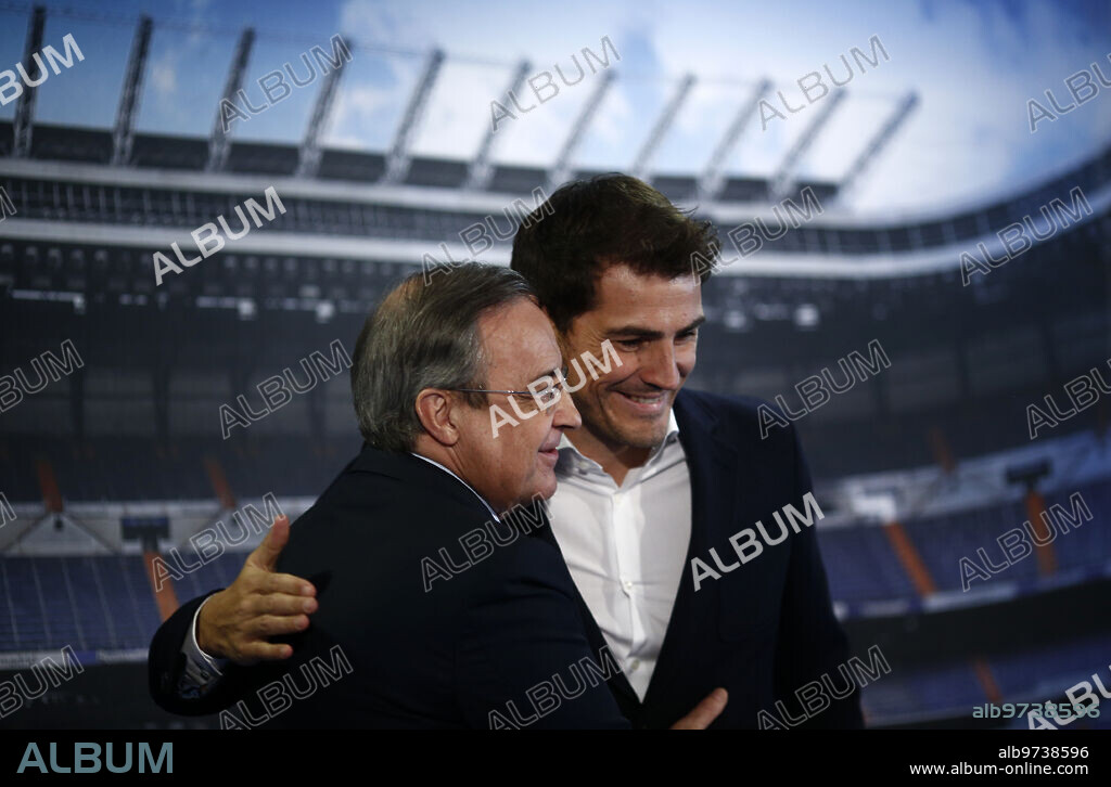 Madrid, 07/13/2015. Press conference by Florentino Pérez to say goodbye to Iker Casillas. Photo: Oscar del Pozo ARCHDC.