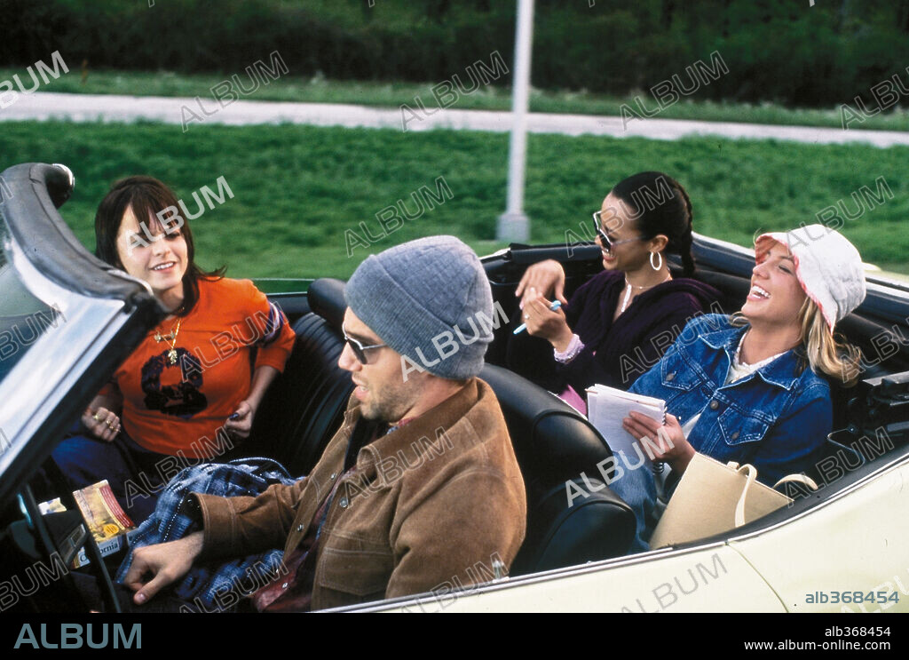 ANSON MOUNT, BRITNEY SPEARS, TARYN MANNING and ZOE SALDANA in CROSSROADS, 2002. Copyright PARAMOUNT PICTURES / FOREMAN, RICHARD.
