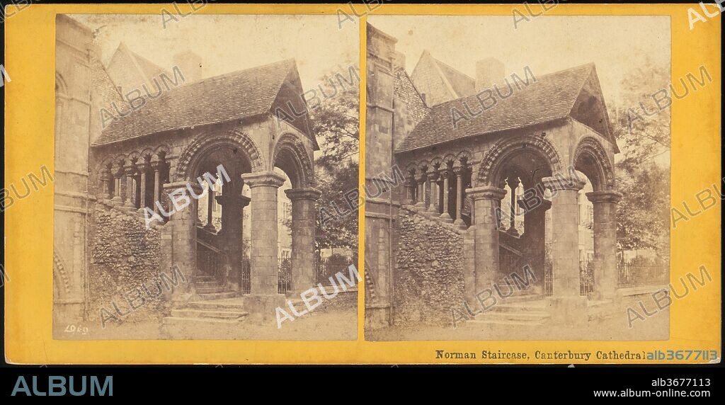 [Group of 23 Early Stereograph Views of British Cathedrals]. Artist: Unknown (British); Mrs. Charles Lawrence (British); F. G. O. Stuart (British); Budge (British); Thomas Heaviside (British, 1828-1886). Dimensions: Mounts approximately: 8.4 x 16.9 cm (3 5/16 x 6 5/8 in.) to 8.5 x 17.6 cm (3 3/8 x 6 15/16 in.). Publisher: John Browning (British); Edinburgh Stereographic Company; H. T. Ramsay (British). Date: 1860s-80s.
