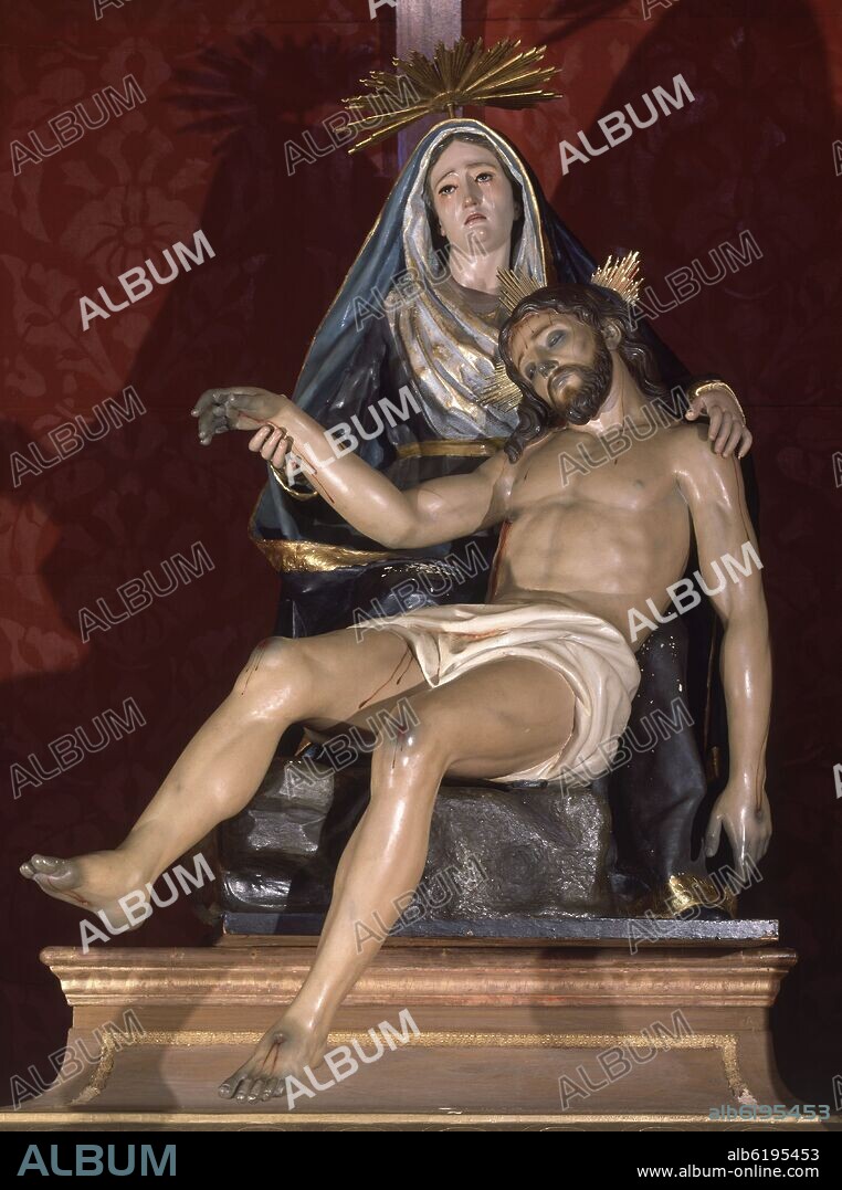 FERNANDO ESTEVEZ DE SALAS. LA PIEDAD - SIGLO XIX.