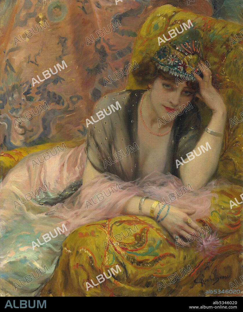 GEORGES ANTOINE ROCHEGROSSE. La danseuse.