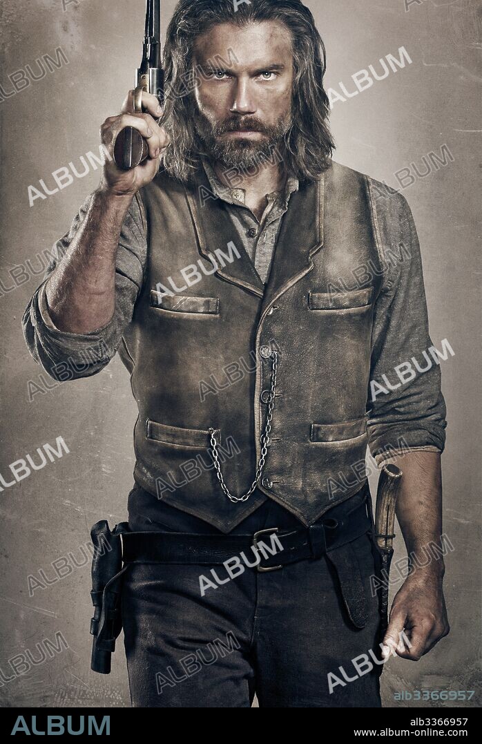 ANSON MOUNT en INFIERNO SOBRE RUEDAS, 2011 (HELL ON WHEELS), dirigida por ADAM DAVIDSON y DAVID VON ANCKEN. Copyright AMERICAN MOVIE CLASSICS (AMC).