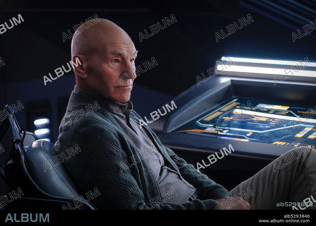 PATRICK STEWART in STAR TREK: PICARD, 2020, directed by AKIVA GOLDSMAN, DOUGLAS AARNIOKOSKI and JONATHAN FRAKES. Copyright CBS TELEVISION.