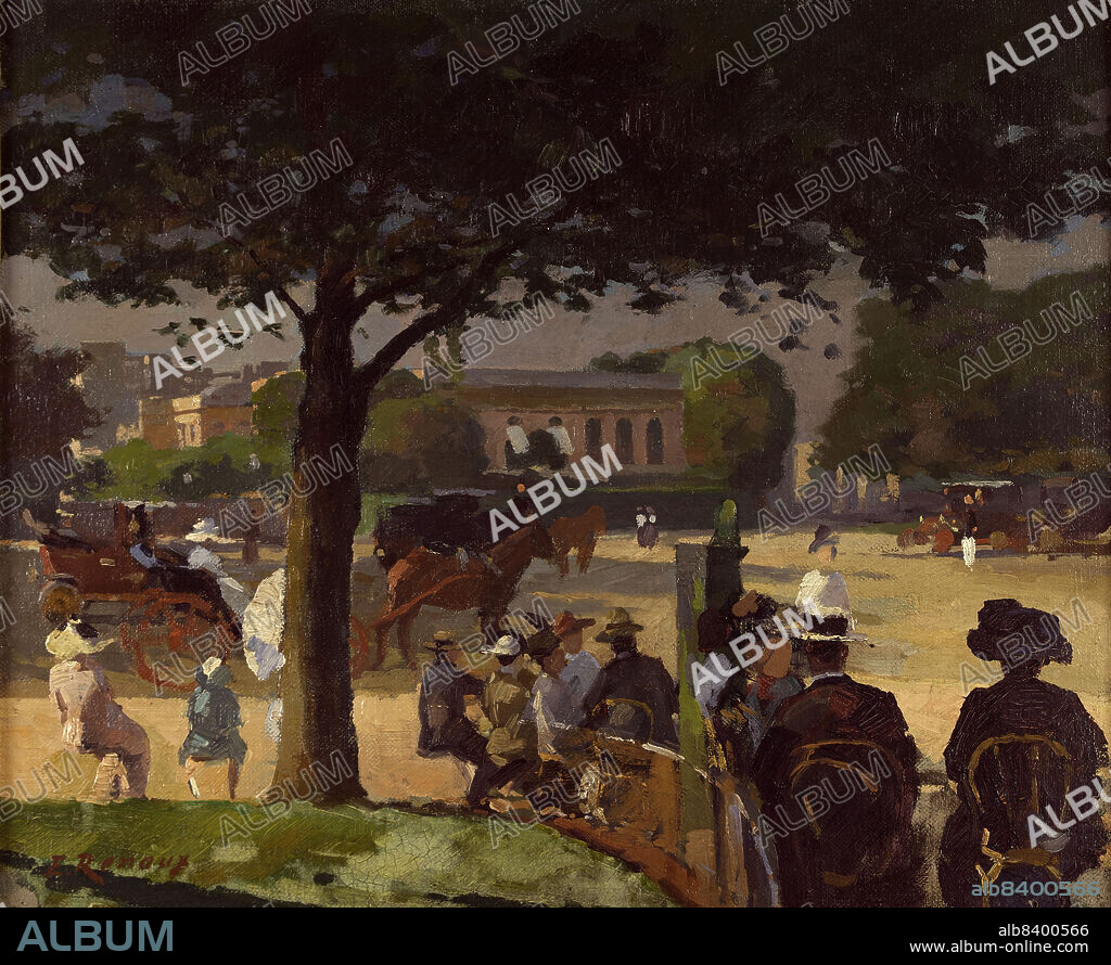 ERNEST JULES RENOUX. Le Palais Rose, c.1908.