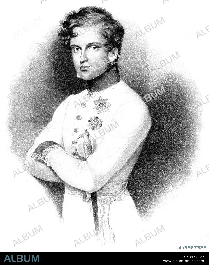 Napoleon Francois Joseph Charles Bonaparte. Napoleon Bonaparte's son (1811-1832) by his second wife, Marie Louise.