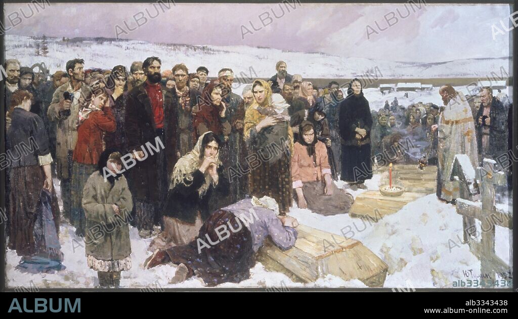 YURI NILOVICH TULIN. The Lena massacre on 17 April 1912.
