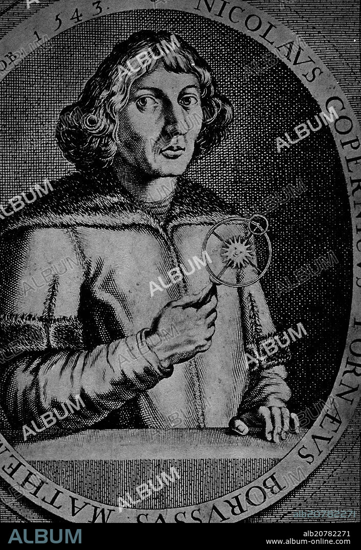 Nicolaus Copernicus (1473-1543)  Renaissance-era mathematician and astronomer who formulated a model of the universe that placed the Sun rather than the Earth at the center of the universe.