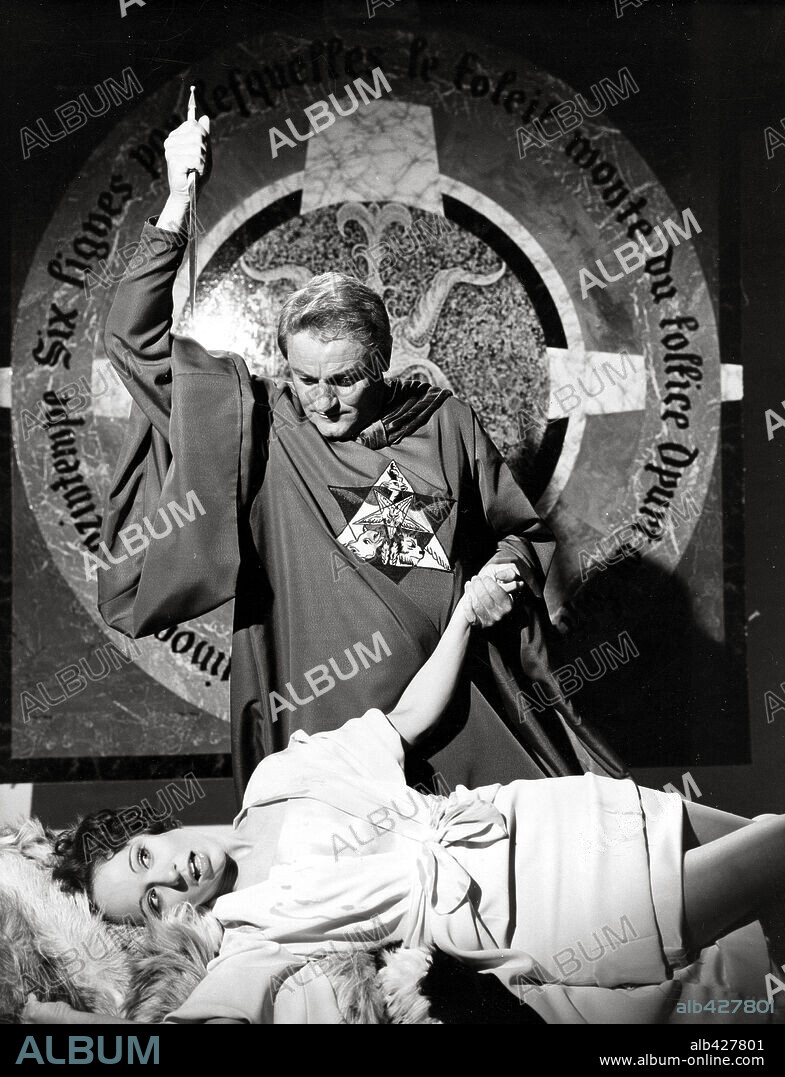 CHARLES GRAY in THE DEVIL'S BRIDE, 1968 (THE DEVIL RIDES OUT), directed by TERENCE FISHER. Copyright HAMMER.