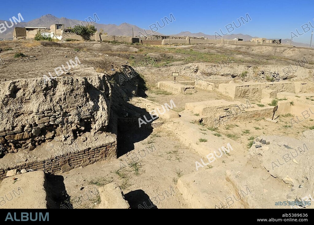 Tappe-e Hekmatane, Ekbatana, Ecbatana archeological site in Hamadan, Hamedan, Iran, Persia, Asia.