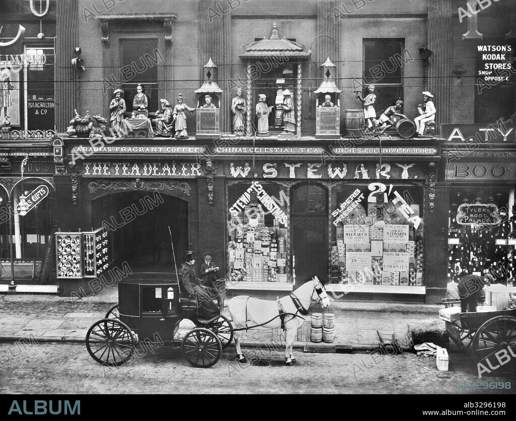 Stewart's Tea and Coffee Shop. Tyne And Wear, Newcastle Upon Tyne, Centre  - c1902.